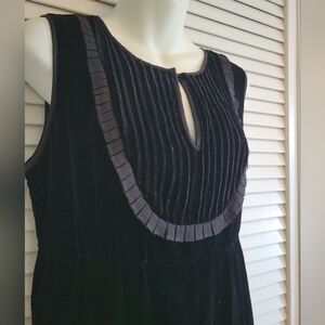 J.Crew Black VELVET sleeveless Top blouse Hollidays Gothic Whimsigoth Luxe